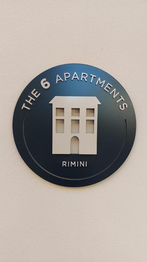 The 6 Apartments Rimini Exteriör bild